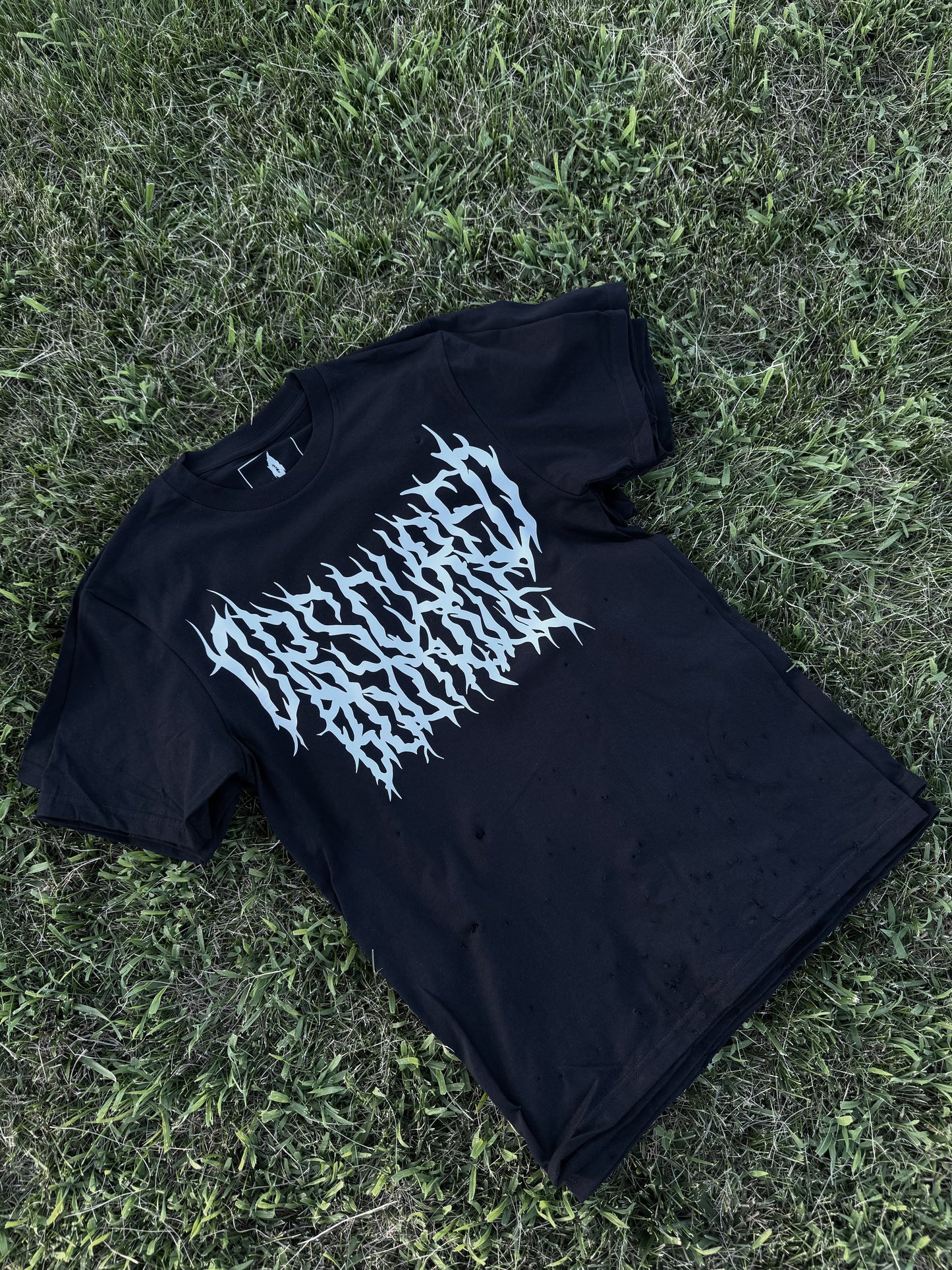 OBSCURED GUNSHOT LOGO TEE