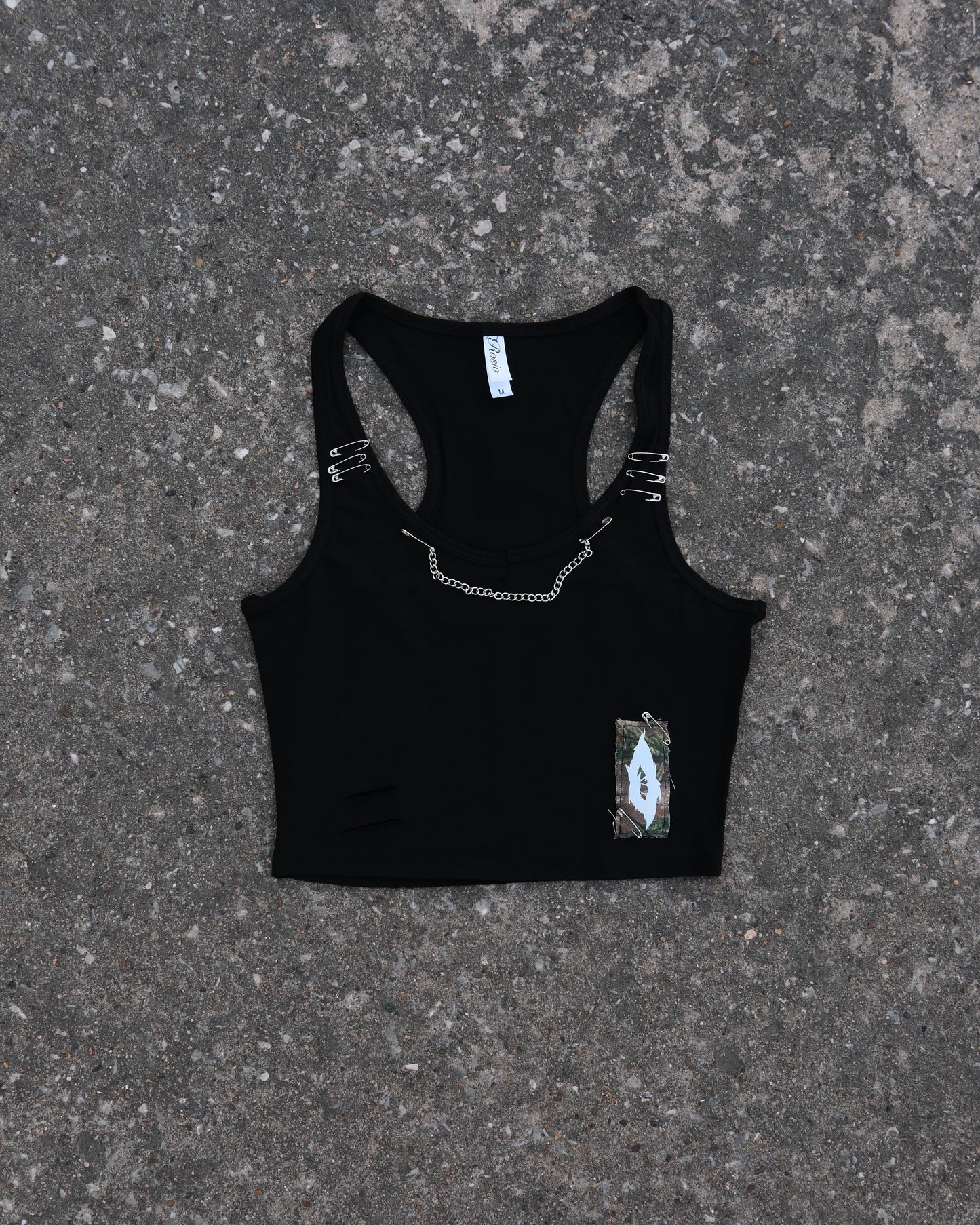 GORE PATCH TANK TOP - OBSCURED HANDMADE