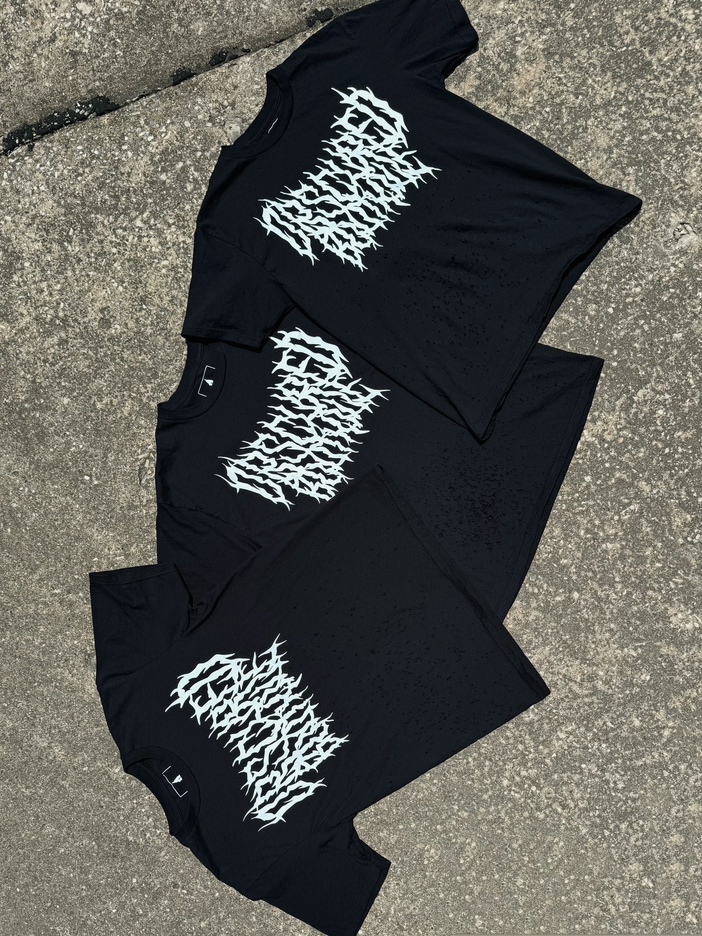 OBSCURED GUNSHOT LOGO TEE