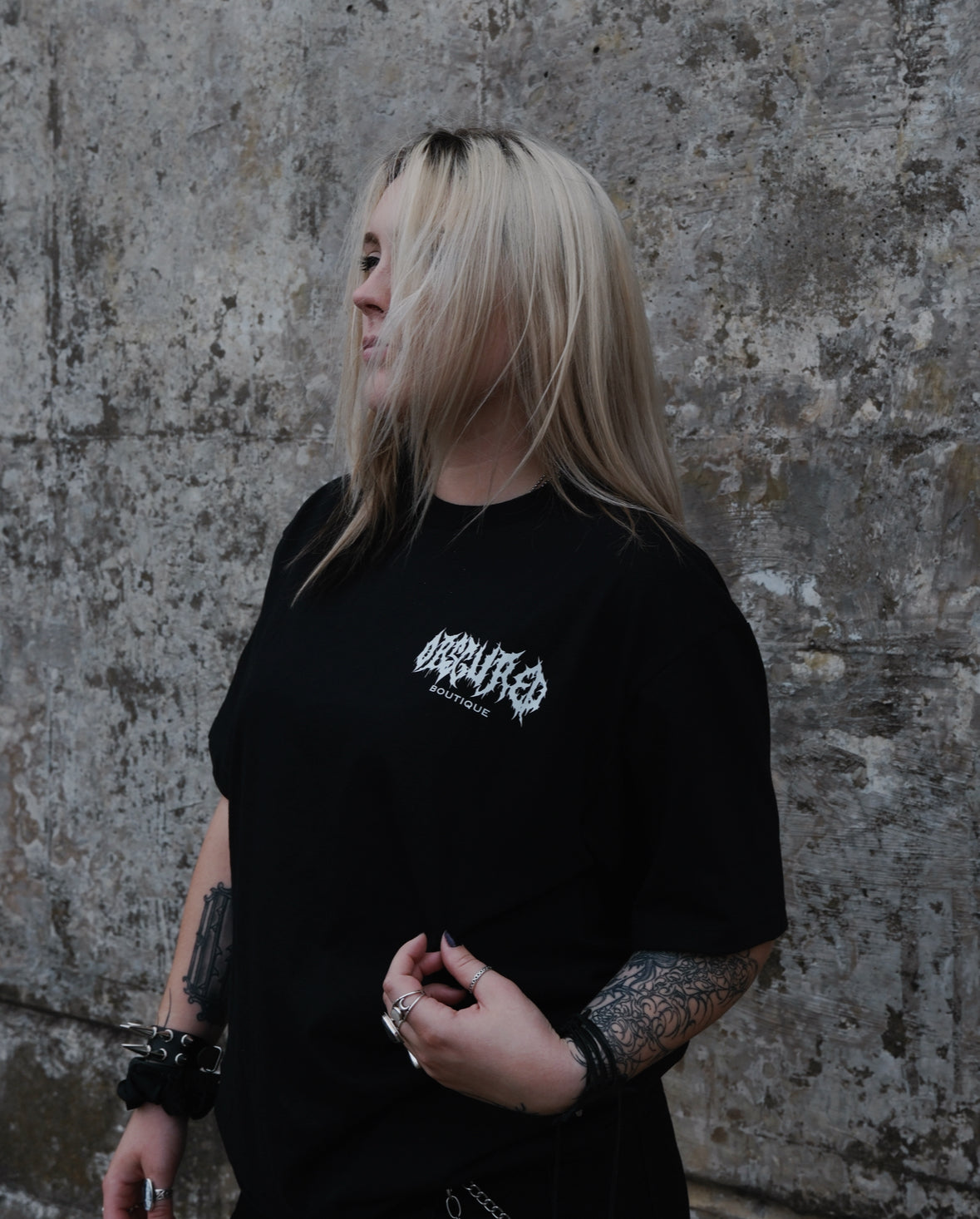 OBSCURED THORNS TEE