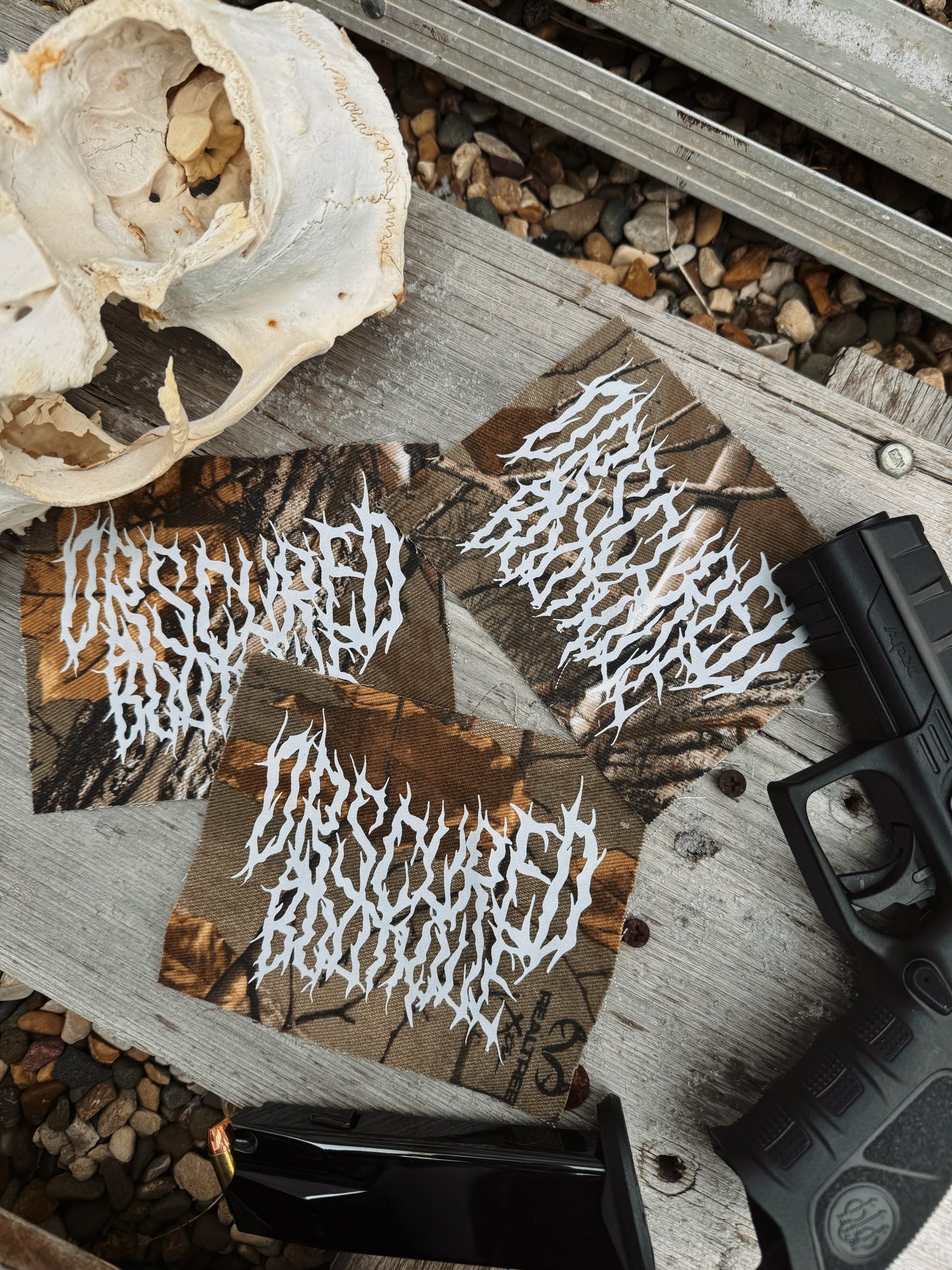 OBSCURED UPCYCLED CAMO PATCH