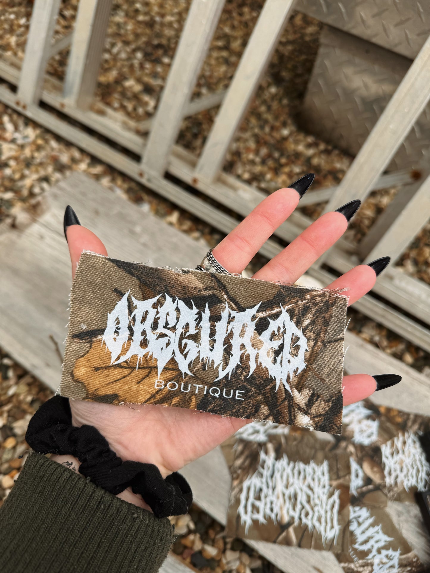 OBSCURED UPCYCLED CAMO PATCH