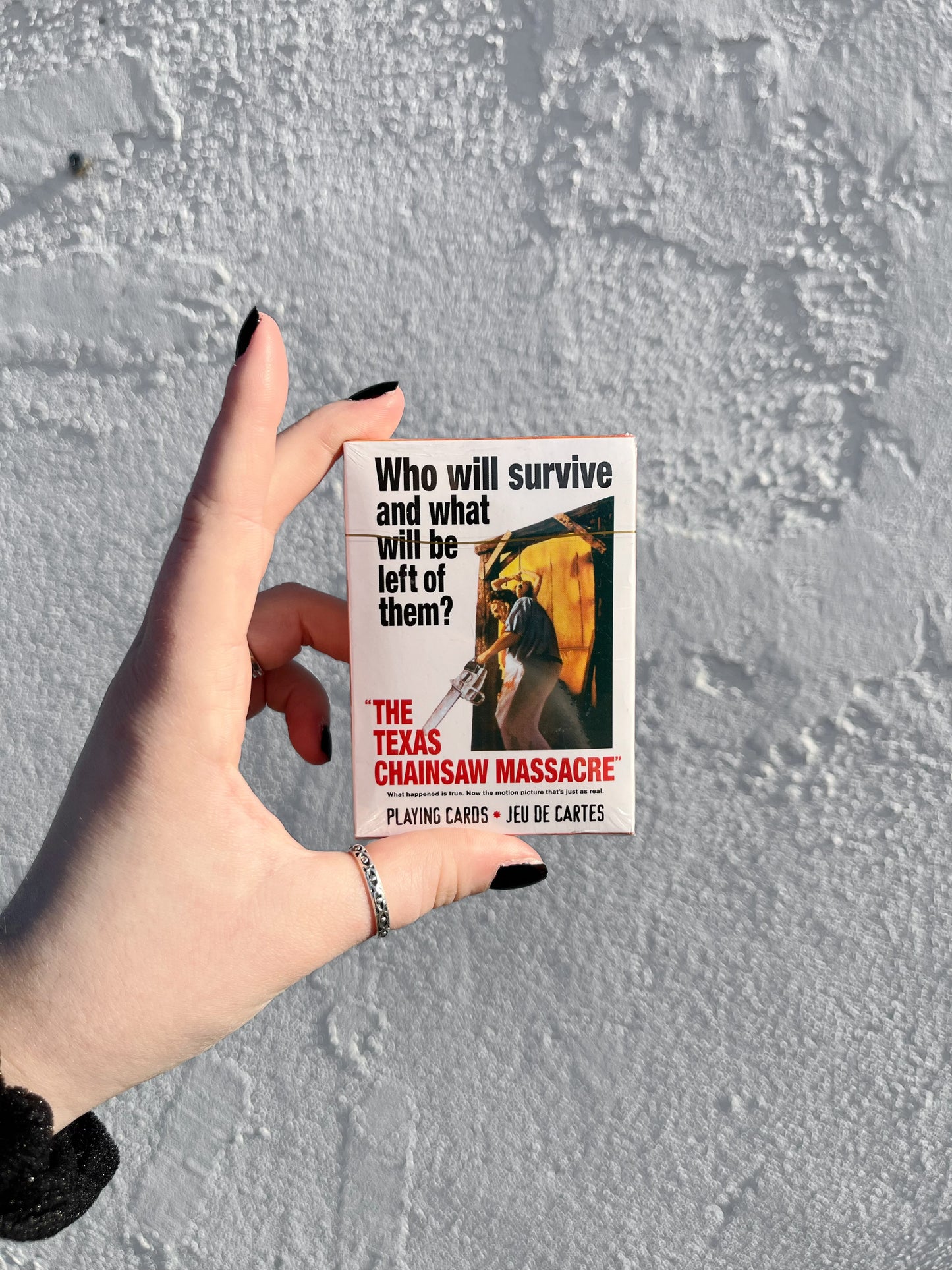 The Texas Chainsaw Massacre- Playing Cards