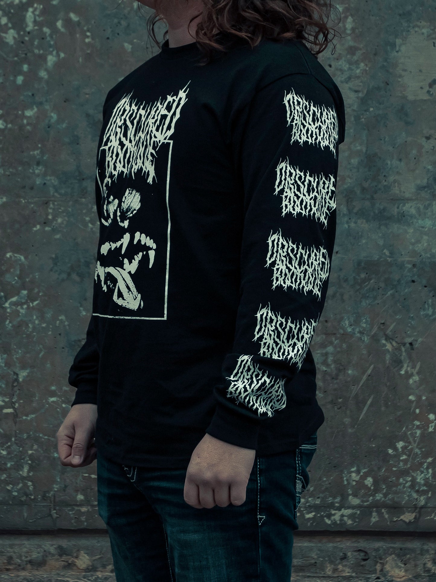 OBSCURED BITE LONG SLEEVE TEE