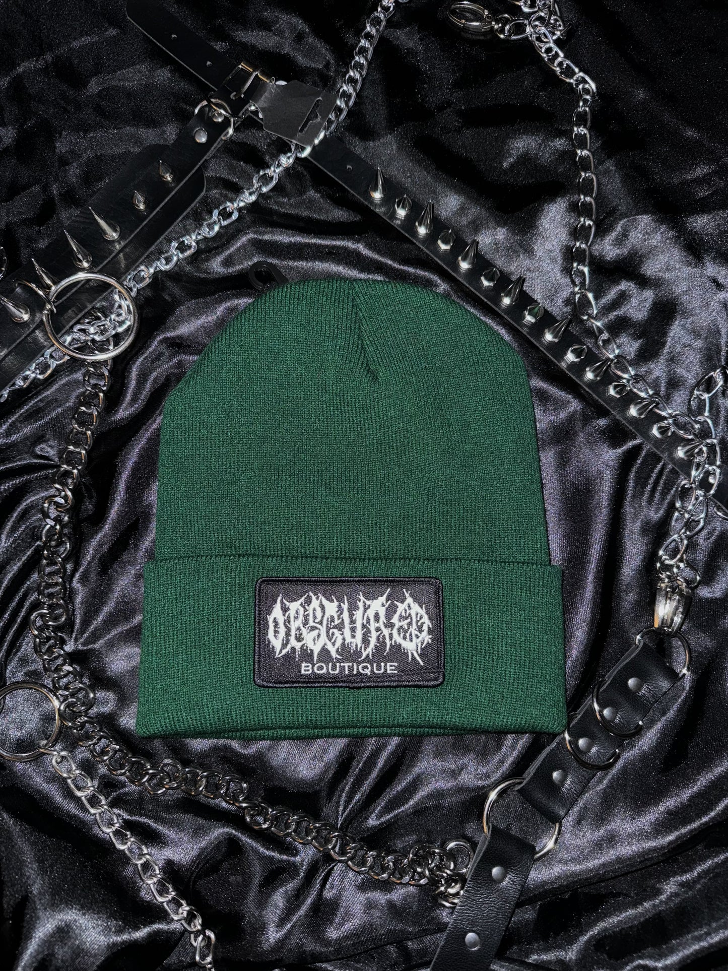 OBSCURED LOGO BEANIE