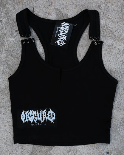 GORE PATCH TANK TOP - OBSCURED HANDMADE