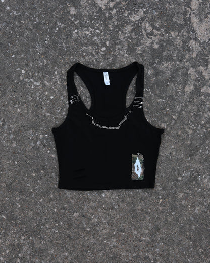 GORE PATCH TANK TOP - OBSCURED HANDMADE