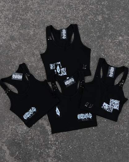 GORE PATCH TANK TOP - OBSCURED HANDMADE