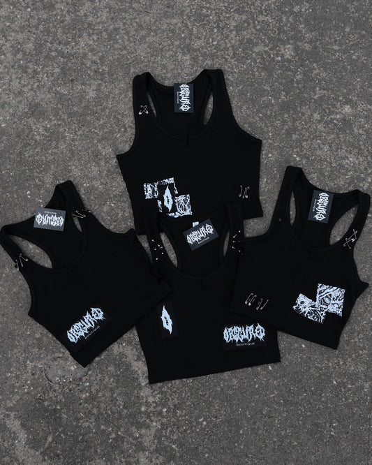 GORE PATCH TANK TOP - OBSCURED HANDMADE