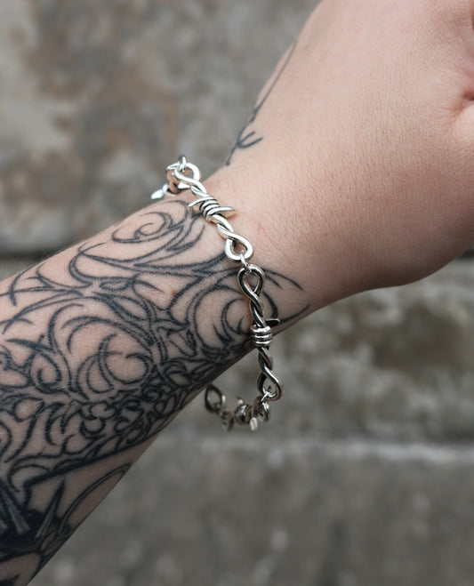 BARBED WIRE CHAIN BRACELET