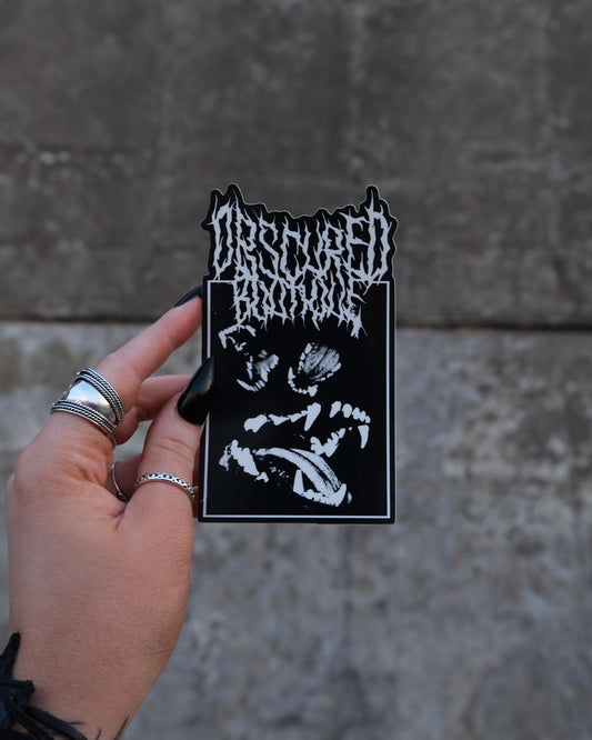 OBSCURED BITE STICKER