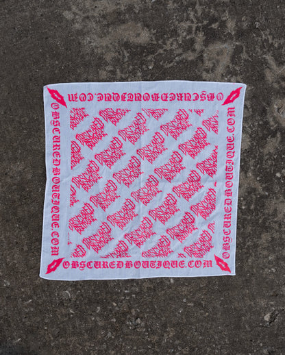 OBSCURED LOGO BANDANA