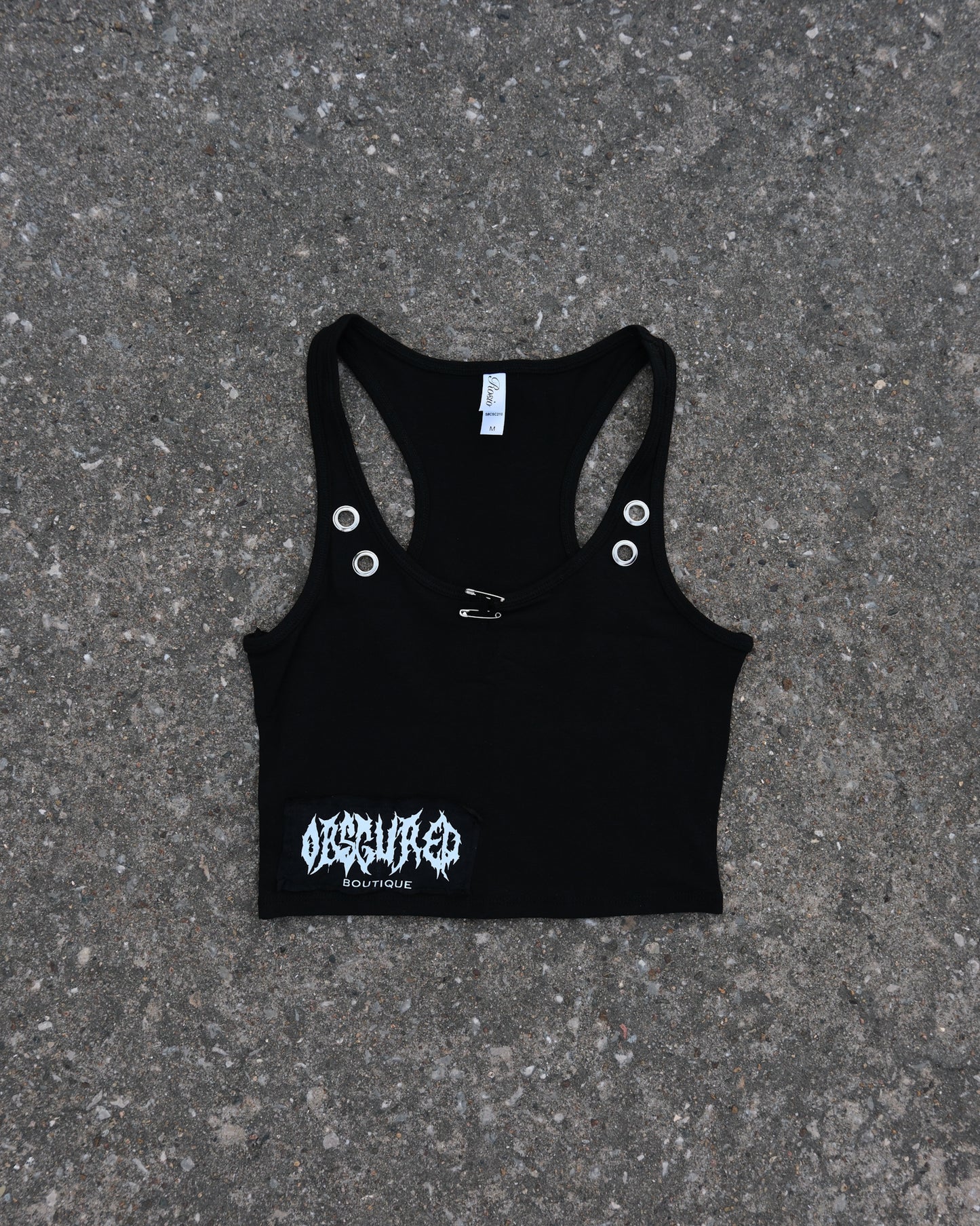GORE PATCH TANK TOP - OBSCURED HANDMADE