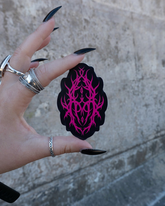 OBSCURED THORNS STICKER