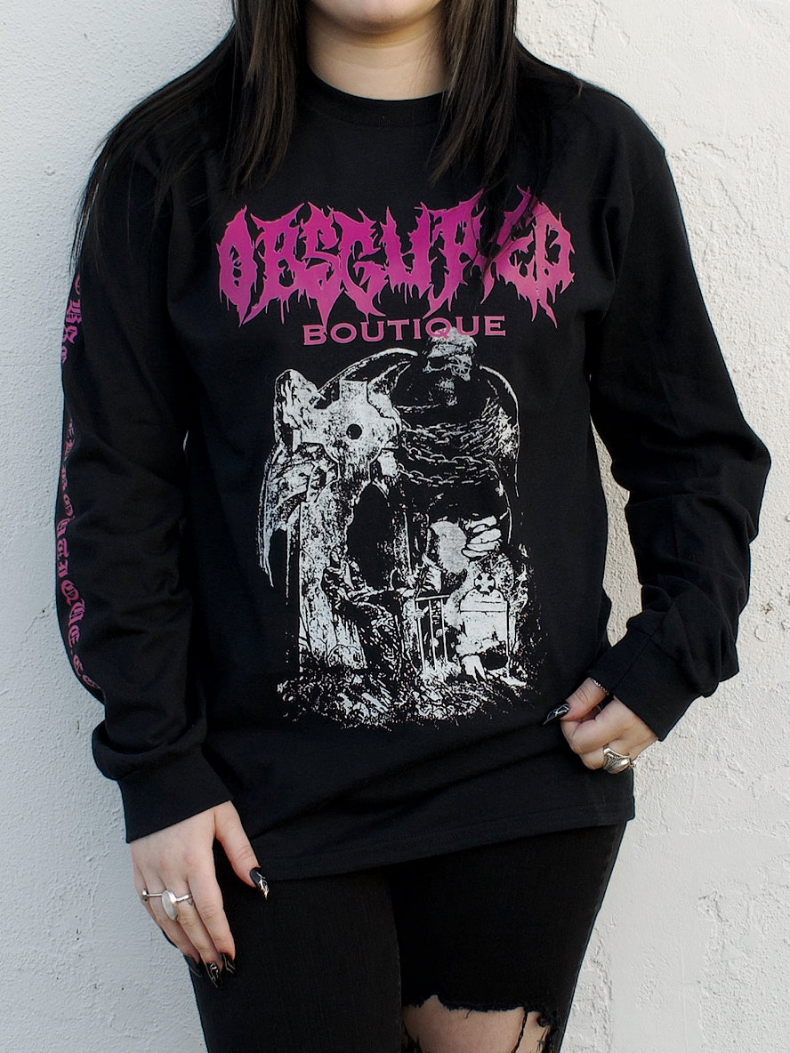 OBSCURED ANNIVERSARY LONG SLEEVE T-SHIRT