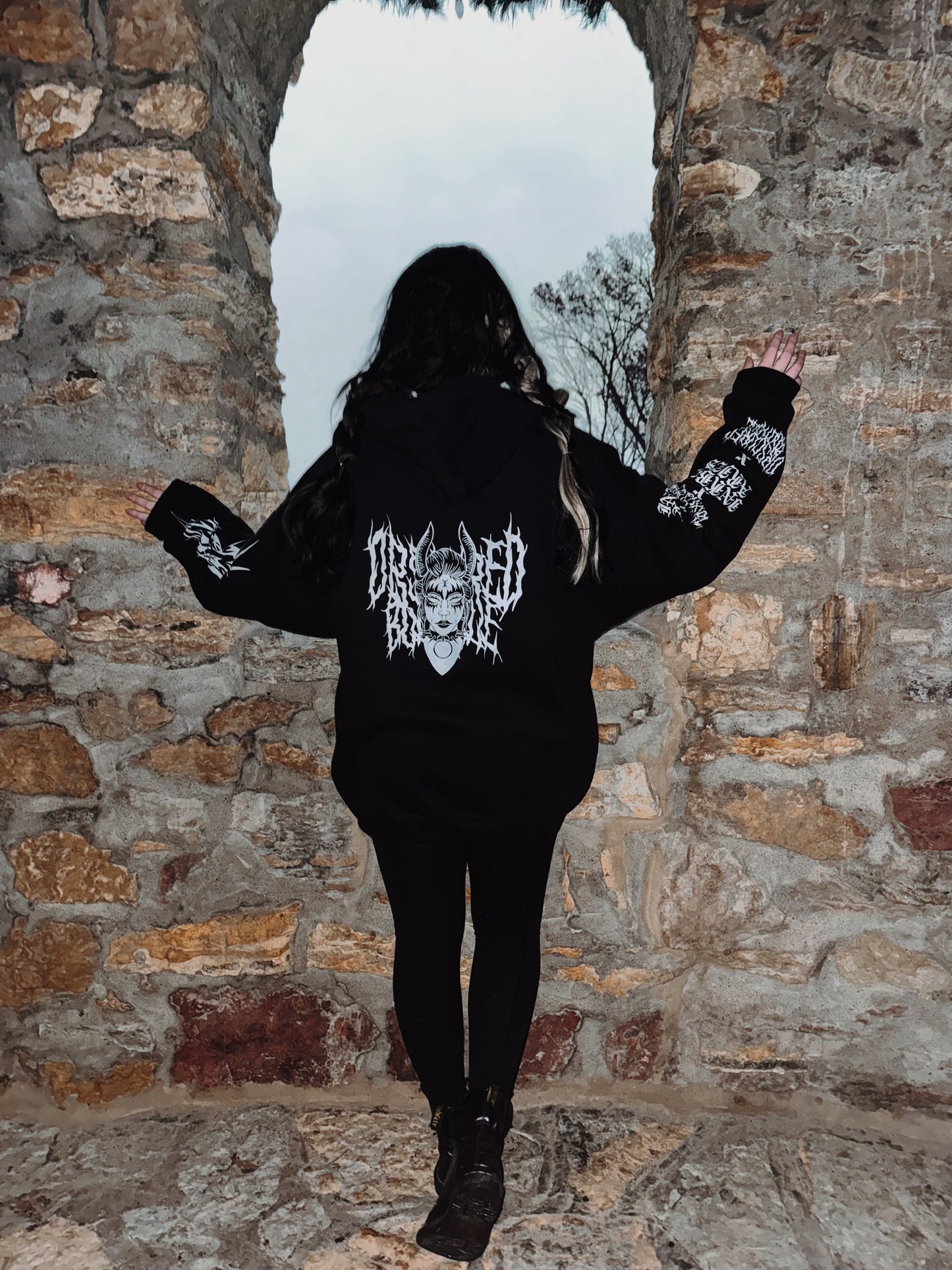 OBSCURED x INKBYARIES HOODIE