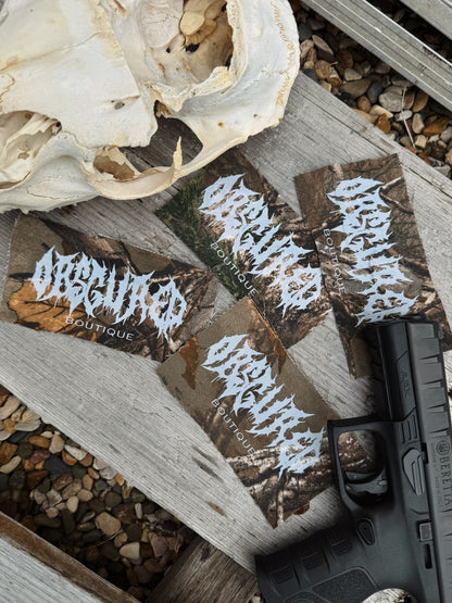 OBSCURED UPCYCLED CAMO PATCH