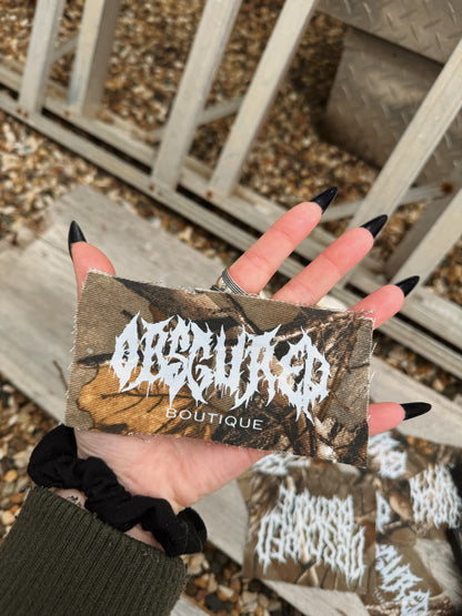 OBSCURED UPCYCLED CAMO PATCH