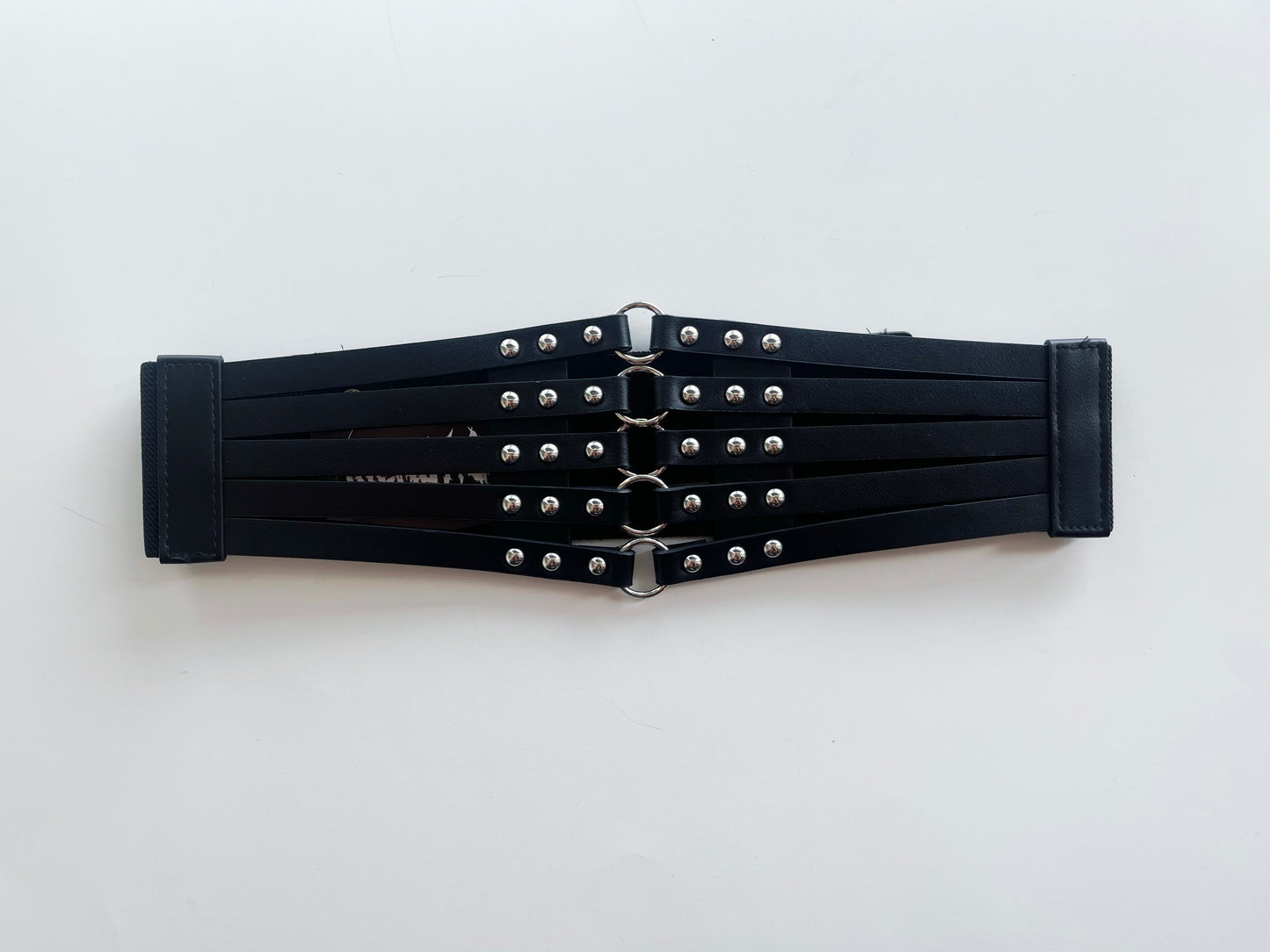 PLUS Straps and Studs Corset Belt