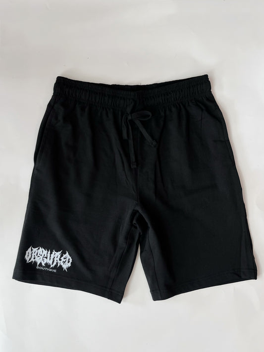 Obscured Death Metal Athletic Shorts