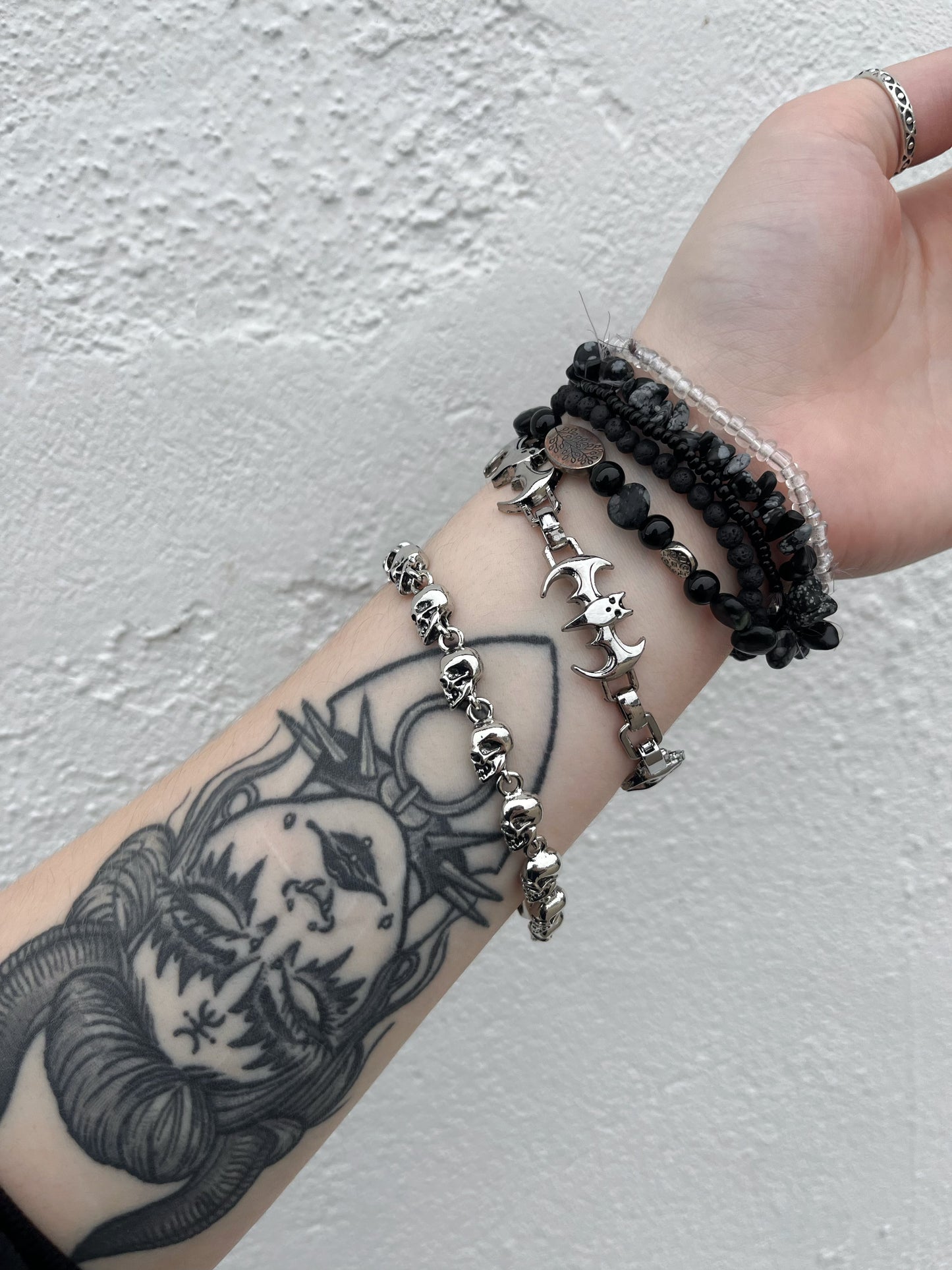 Gothic Skull Bracelet