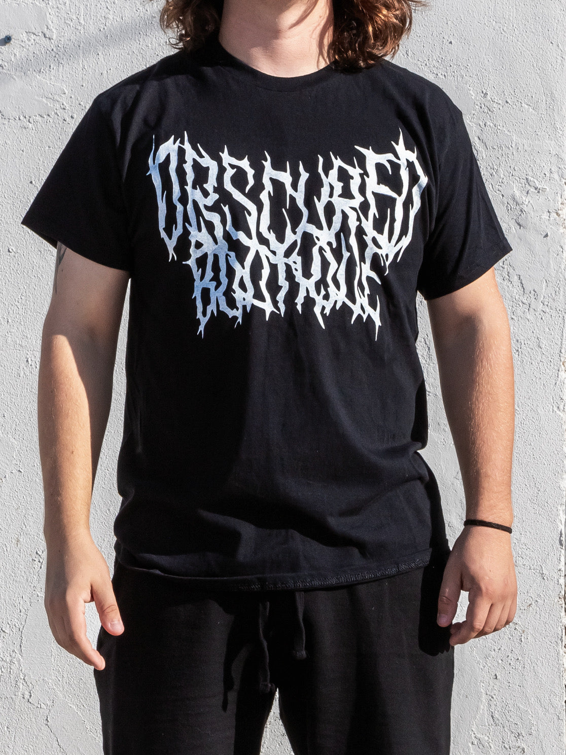 Obscured Black Metal Logo Tee