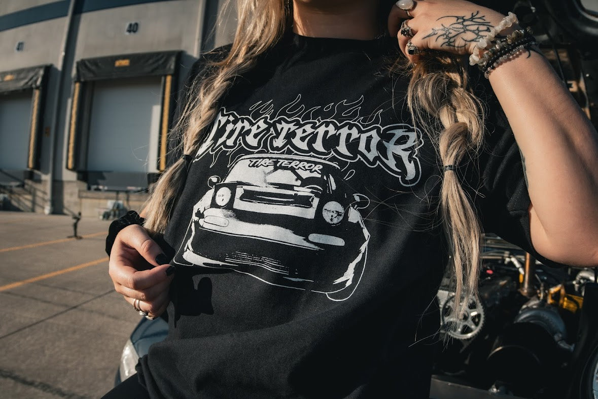 OBSCURED x TIRE TERROR T-SHIRT