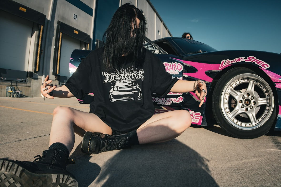 OBSCURED x TIRE TERROR T-SHIRT