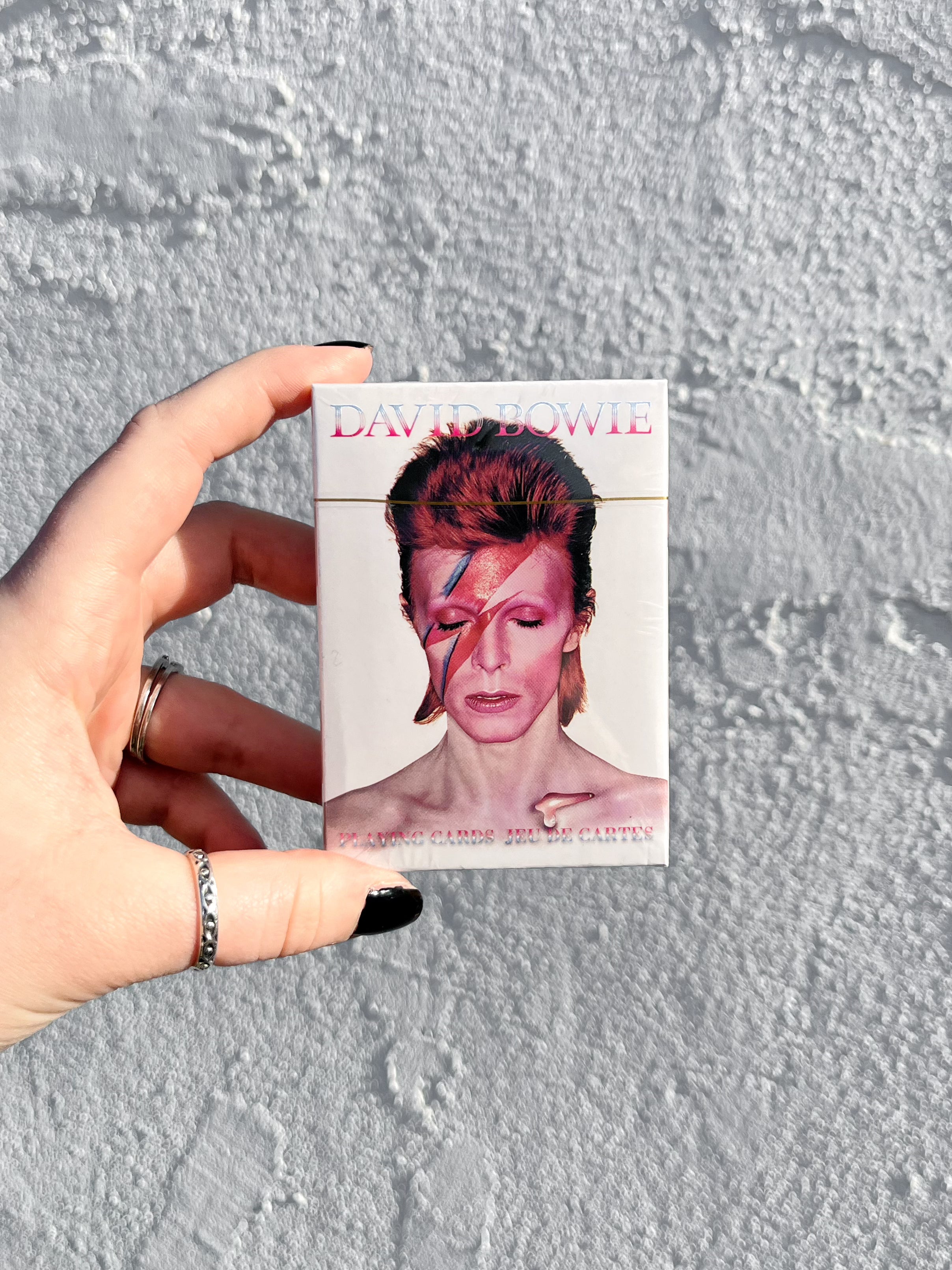 David Bowie - Playing Cards – Obscured Boutique