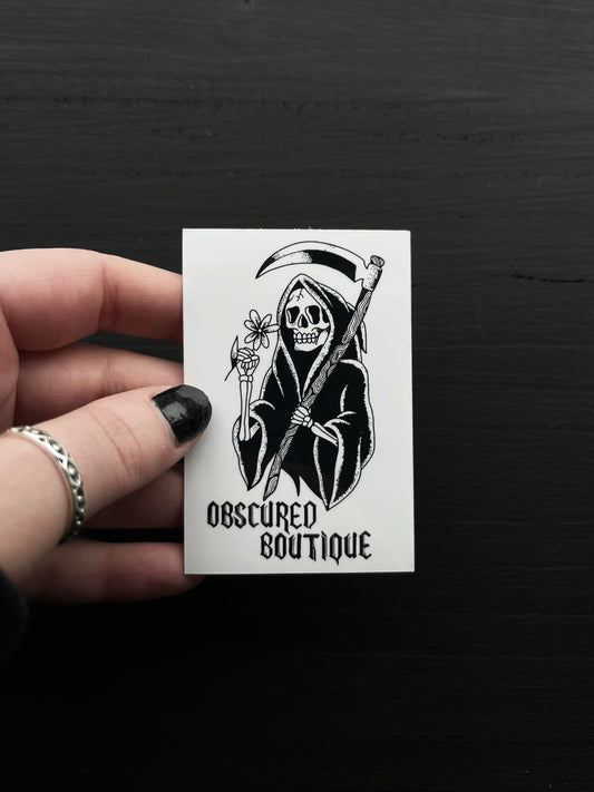 Trad Skeleton Sticker - Obscured Boutique x Aaliyah