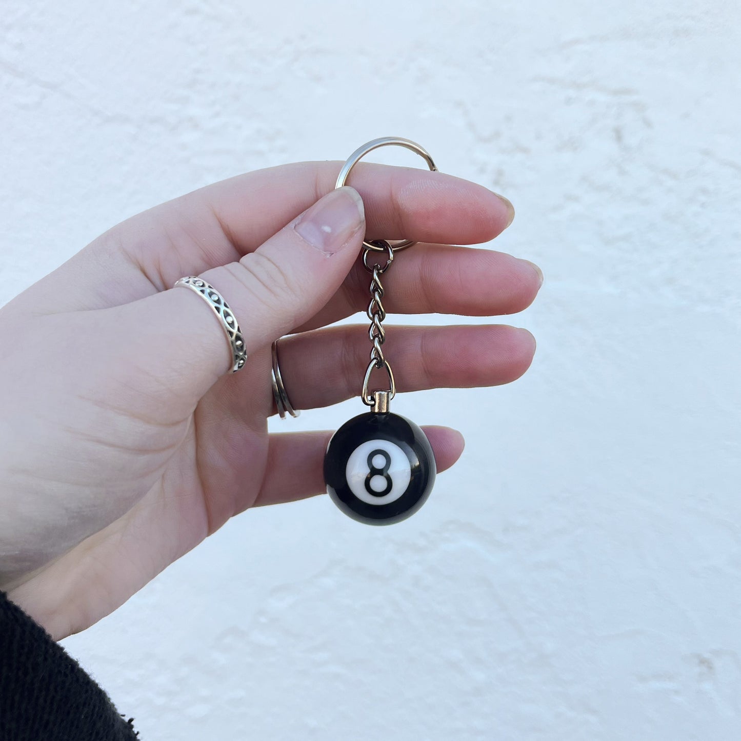 8 Ball Key Chain