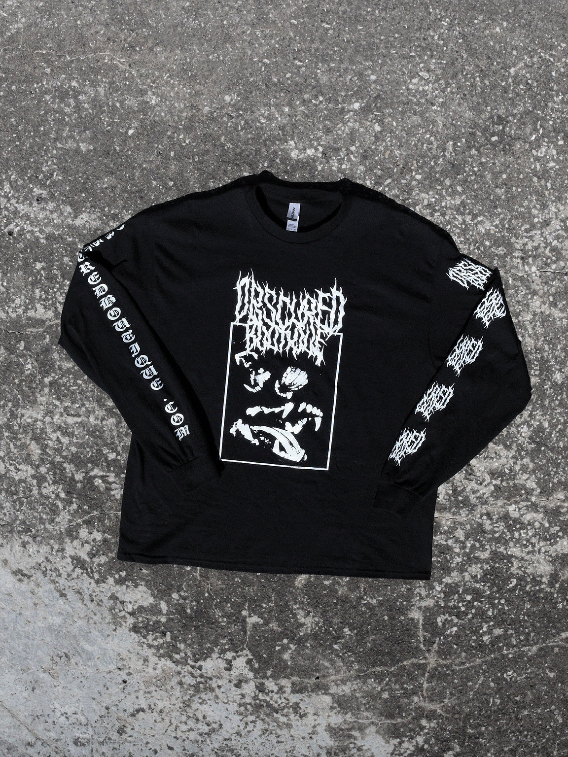 OBSCURED BITE LONG SLEEVE TEE