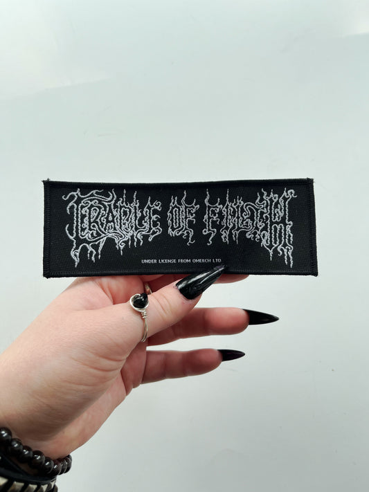 Cradle of Filth Logo Patch