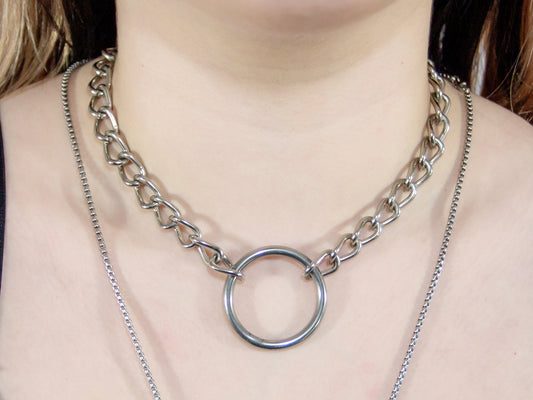 Chunky Chain O-Ring Choker